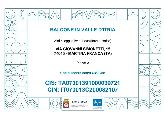 Balcone In Valle D'itria דירה